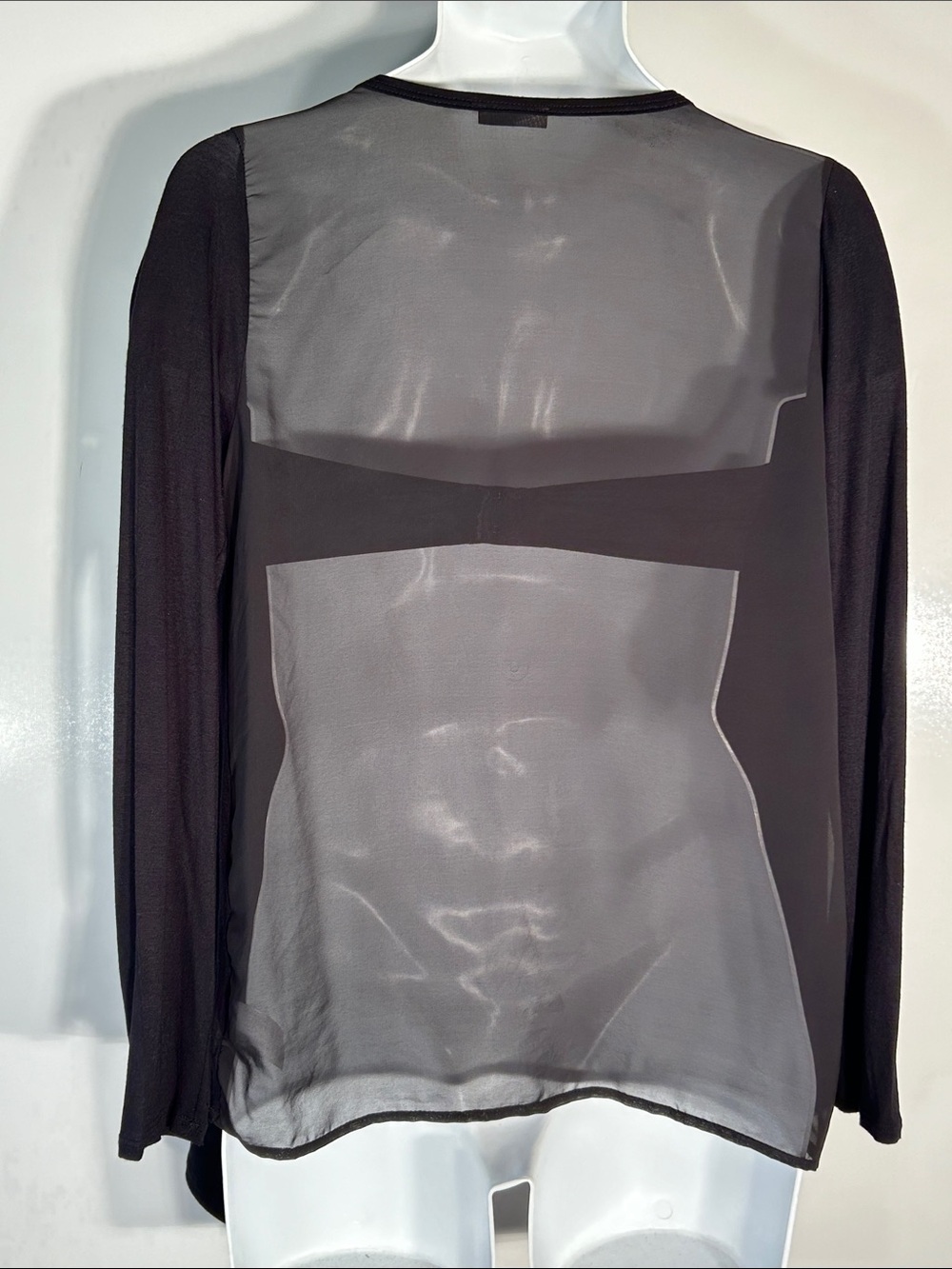 Vocal SZM Black & Silver Floral Rhinestone Cardigan Whimsigoth Fairy Grunge Y2K - Picture 5 of 9